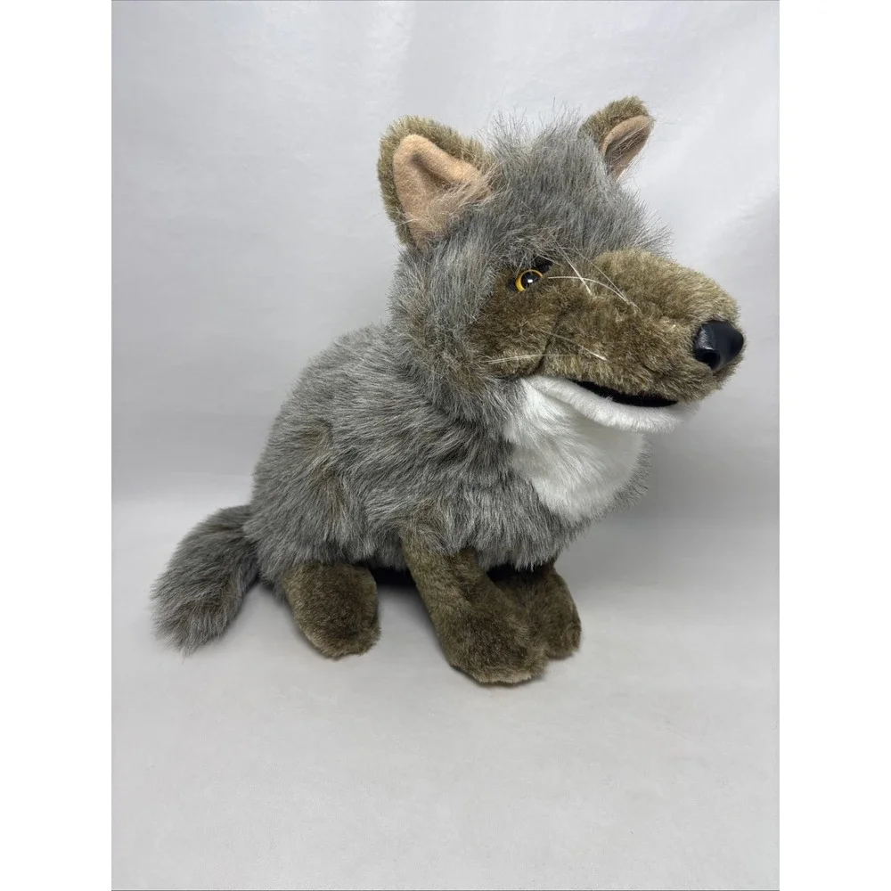 Folkmanis Folktails Coyote Hand Puppet Full Body Plush 16